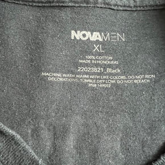 NovaMen men’s size Size XL Cruel World Graphic T Shirt 100% cotton - Picture 4 of 6